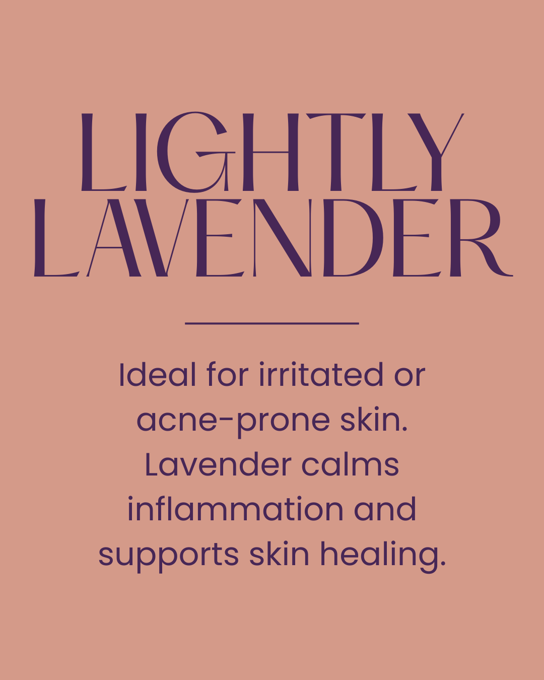 LIGHTLY LAVENDER - Tallow Balm