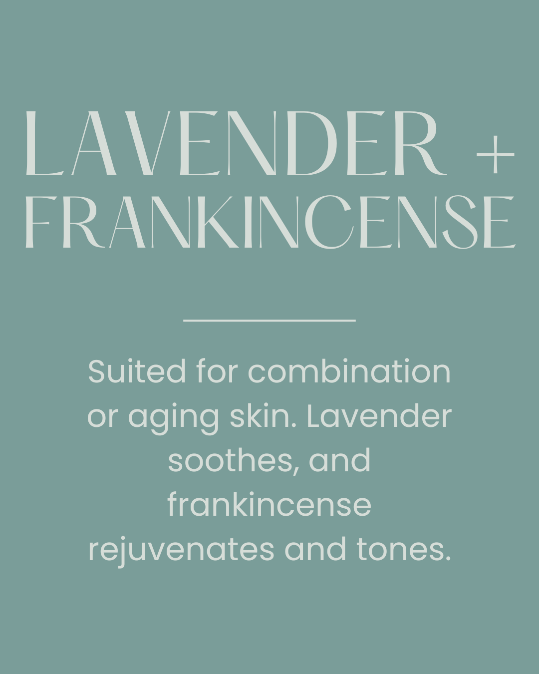 LAVENDER + FRANKINCENSE - Tallow Balm