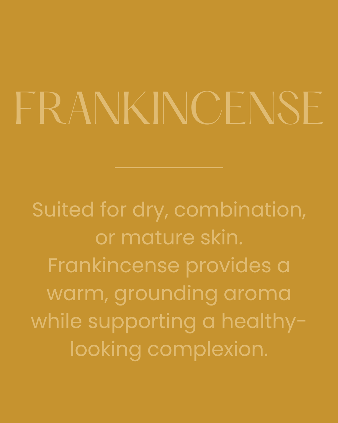 FRANKINCENSE - Tallow Balm