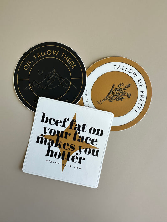 Tallow Love Stickers